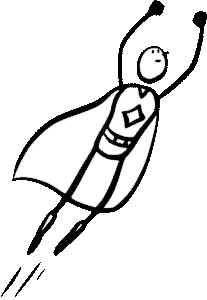 illustration super heros illustration impact visuel d’une vidéo stratégique